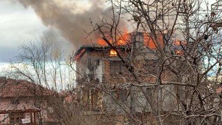 Дядо загина при пожар в Пловдивско