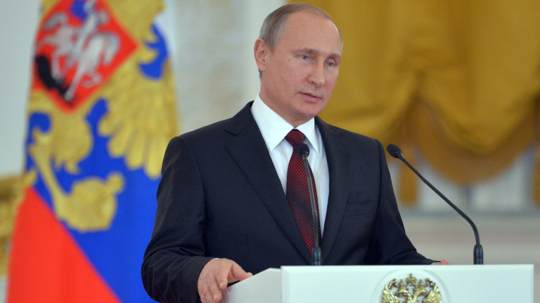 Президентът на Русия Владимир Путин подписа указ за налагане на