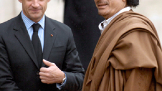 Либия отрече Кадафи да е спонсорирал Саркози