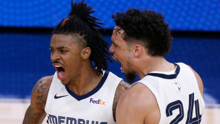 Джа Морант вкара 47 точки и изравни рекорда си за