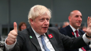 Британският премиер Борис Джонсън изрази предпазлив оптимизъм относно конференцията за