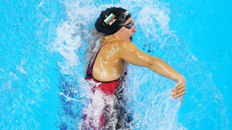 Диана Петкова зае 13-о място в плуването на 100 метра