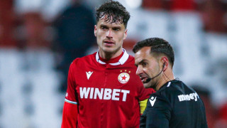 Капитанът на ЦСКА Юрген Матей получи срещу Хебър деветия си