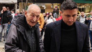 Техническият директор на ЦСКА Михаил Александров говори след откриването на