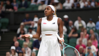 Американката Коко Гоф която е поставена под №2 отпадна в