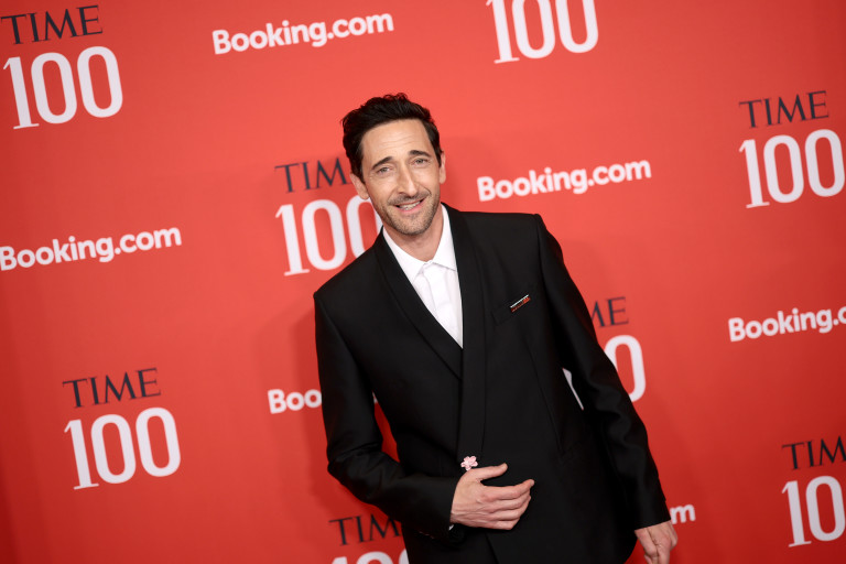 Ейдриън Броуди на Time 100 Gala