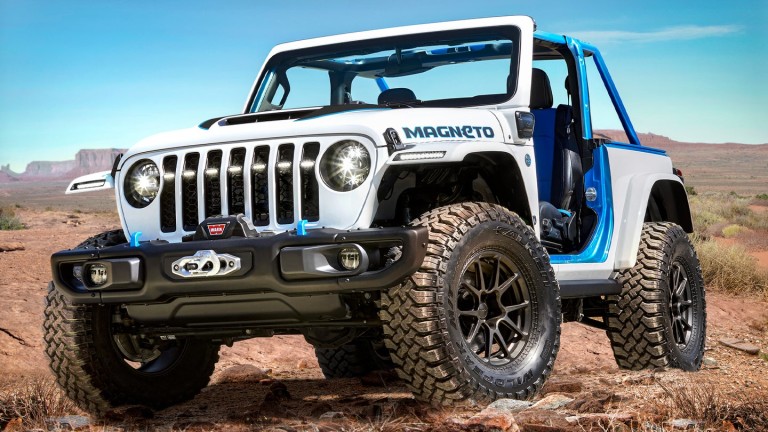 Jeep представи изцяло електрическия Wrangler Magneto