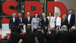 Германската социалдемократическа партия ГСДП обяви шестте си номинации за министри