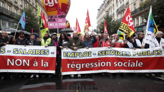 Стотици хиляди недоволни са участвали в протестите във Франция на 24 септември