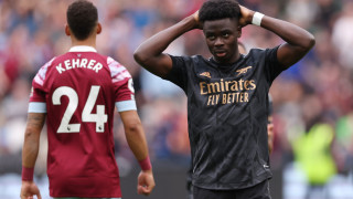 Във втори пореден мач във Висшата лига Арсенал пропиля аванс