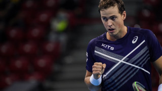 Канадският тенисист Вашек Поспишил се класира за четвъртфиналите на Sofia