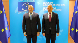 Президентът Румен Радев се срещна с генералния секретар на Съвета