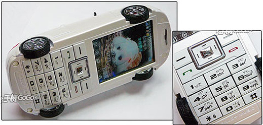 Китайският кич А9 - телефон с формата на Ауди ТТ