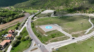 Хеликоптерното летище до тунел Железница на АМ Струма вече има