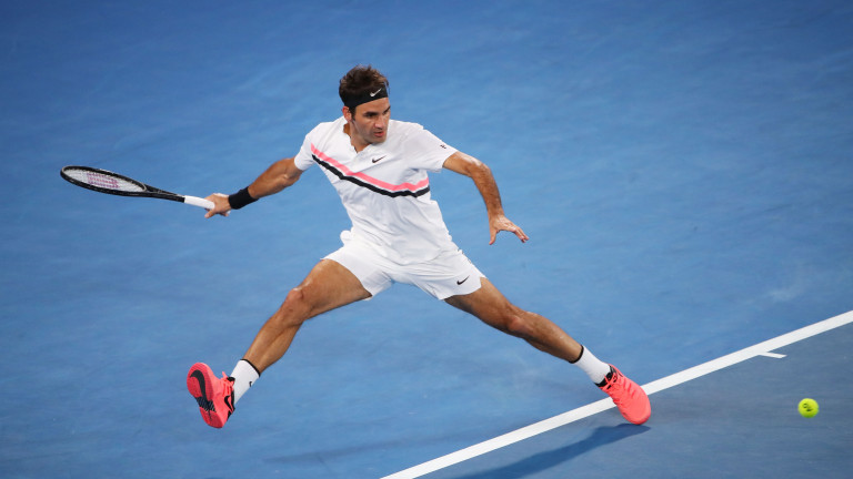 Роджър Федерер се класира за 1/2-финал на Australian Open 2018 без загубен сет