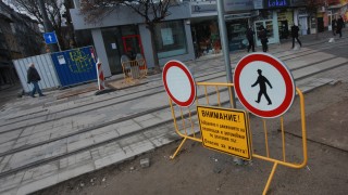 Продължава ремонтът на ул. "Цар Шишман" в София