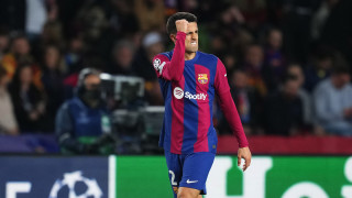 Жоао Кансело не взе участие в победата на Барселона с