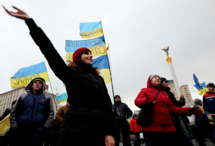 Украинската опозиция очаква 1 милион протестиращи днес