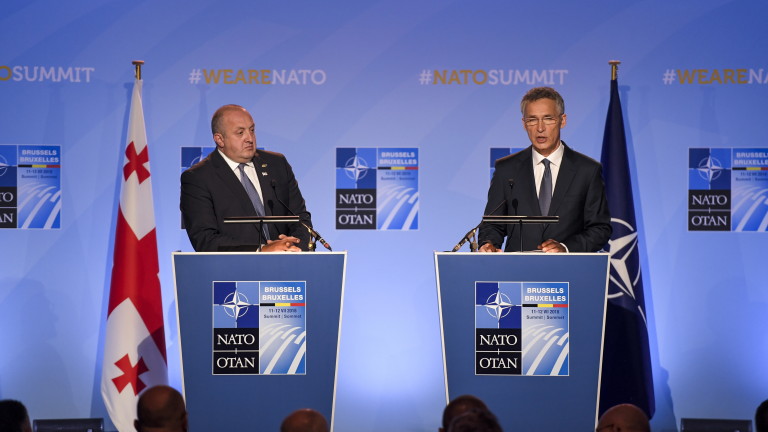 Един ден Грузия ще стане член на НАТО, обяви Столтенберг