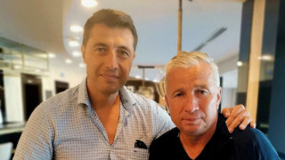 Българинът Кирил Евтимов се срещна с легендата на Челси Дан