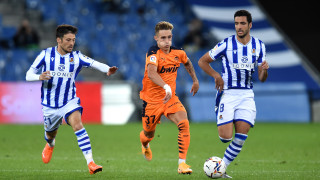 Валенсия победи като гост Реал Сосиедад с 1 0 в първия