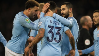 Отборът на Манчестър Сити размаза скромния тим на Бъртън Албиън