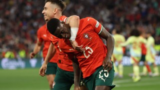 Левият краен защитник на националния отбор на Португалия по футбол