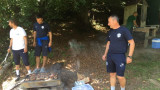 Arda joined the team with a barbecue