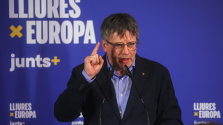 Лидерът на каталунските сепаратисти Карлес Пучдемон каза в сряда че