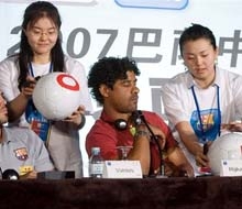 Гуо Ан - Барселона 0:3