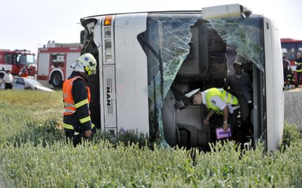 16 ранени при автобусна катастрофа в Чехия