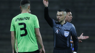 Един от любопитните моменти в мача между Левски и Черно