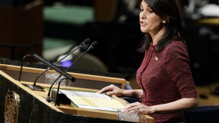 Посланикът на САЩ в ООН Ники Хейли обяви че САЩ