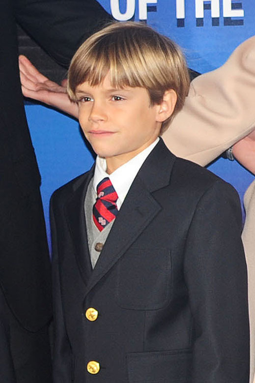 8-годишният Бекъм по-стилен от принц Уилям