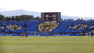 Вижте хореографията на публиката на Левски в дербито