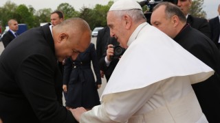 Посещението на папата е признание за външната ни политика, според Борисов