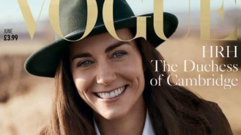 Херцогинята на Кембридж на корицата на "Vogue"
