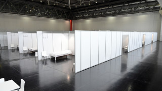 Преоборудваха Панаирната палата във Виена за прием на заболели от коронавирус