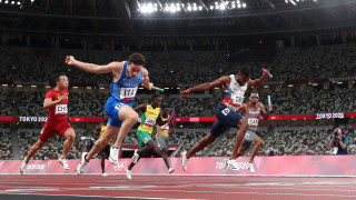 Италия сензационно спечели златните медали в щафетата 4 x 100 с