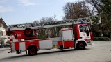 Пожар пламна край Гребната база в Пловдив