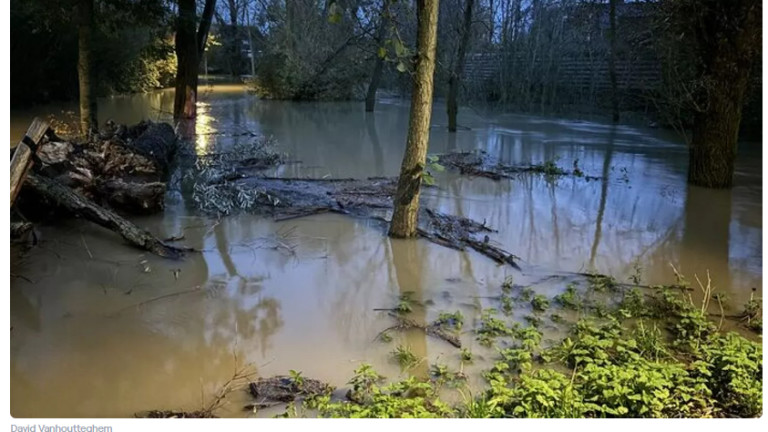 34 са рисковите за наводнение зони в Черноморския регион, съобщи