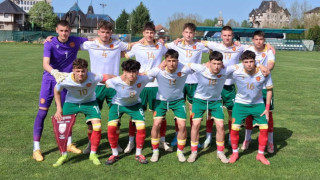 Отборът на България до 16 години родени 2009 г спечели