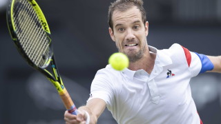 Ришар Гаске стартира с труден успех на турнира в Хертогенбош