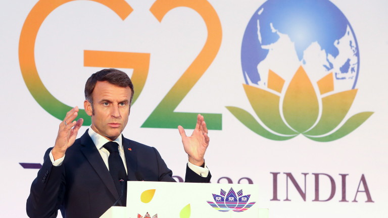Макрон: Декларацията на Г-20 не е победа за Русия