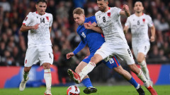 Англия разби Албания за едно полувреме