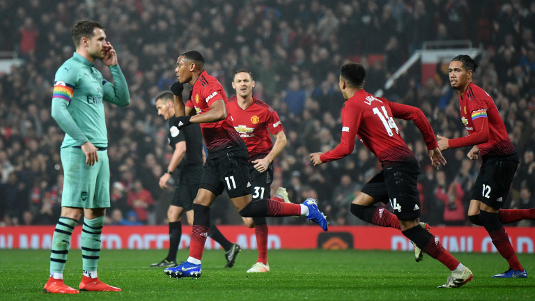 Ас на Манчестър Юнайтед с контузия след дербито с Арсенал