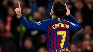 Филипе Коутиньо спря лошата си серия в Барселона и се