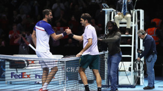 Легендата Роджър Федерер стигна до трета победа в групата си