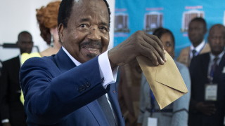 Държавният глава на Камерун Пол Бия най възрастният президент в Африка