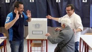 Твърдолинейният противник на мигрантите Матео Салвини който е вътрешен министър